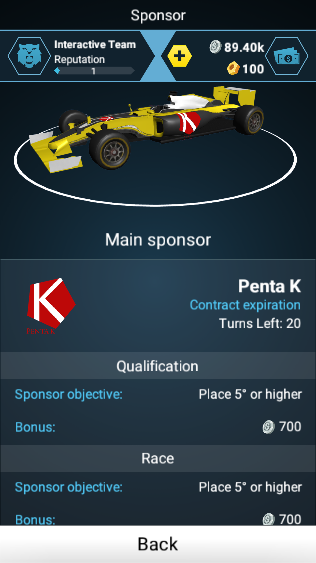 Motorsport Master Game Screenshot