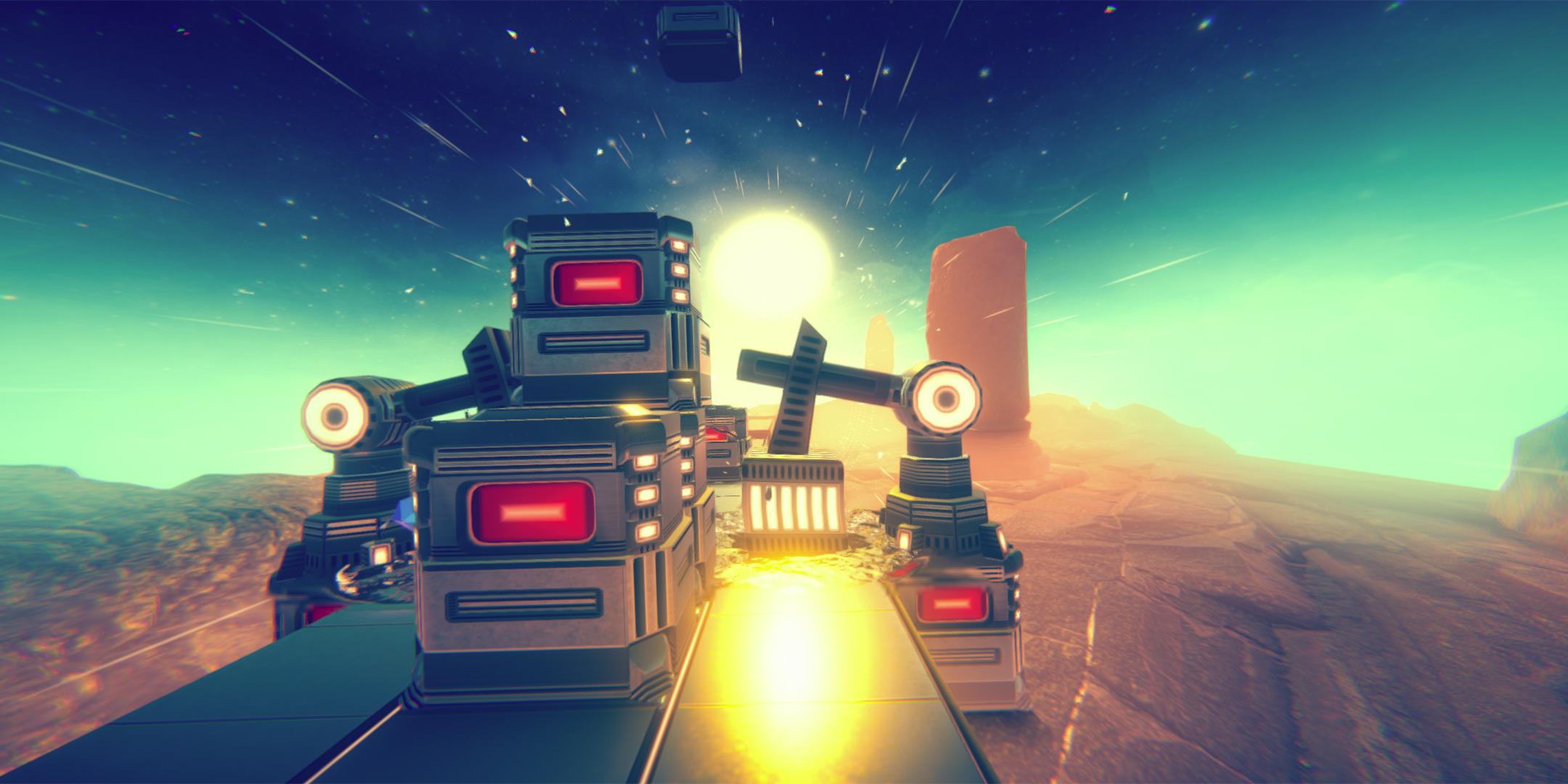 Super Glitch Dash Game Screenshot