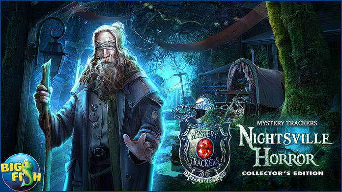 Mystery Trackers: Nightsville Horror - A Hidden Object Adventure (Full) screenshot game
