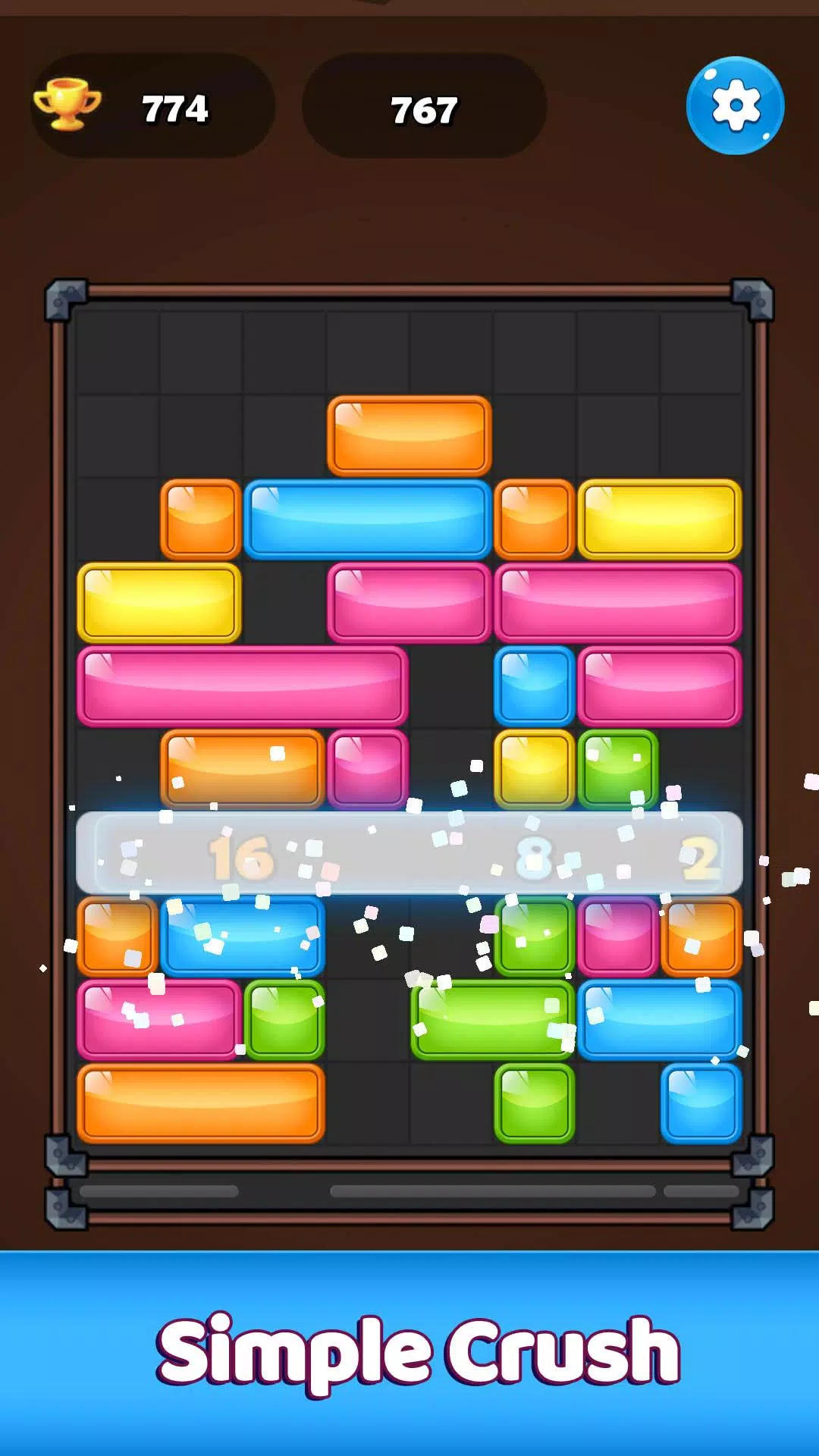 Slide Block Puzzle Game Game Screenshot