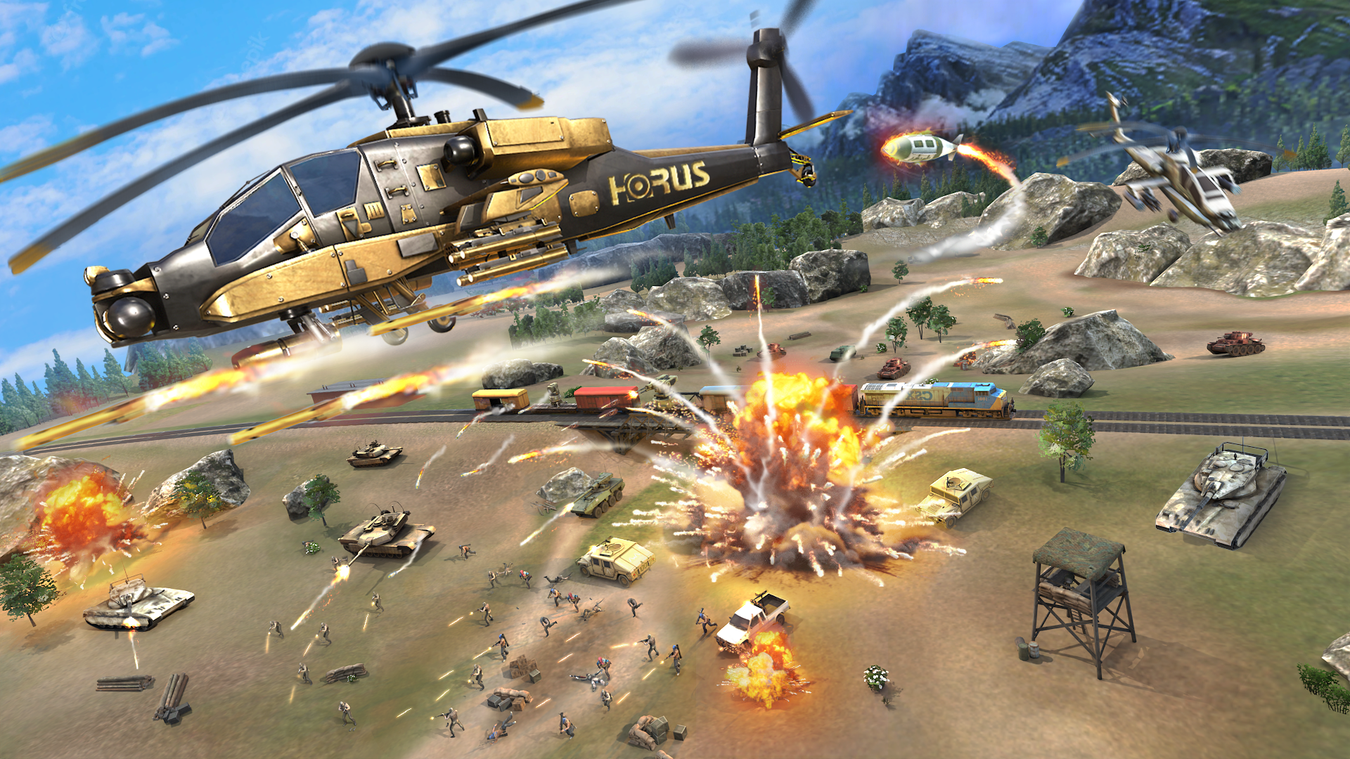 World War: Fight For Freedom ภาพหน้าจอเกม