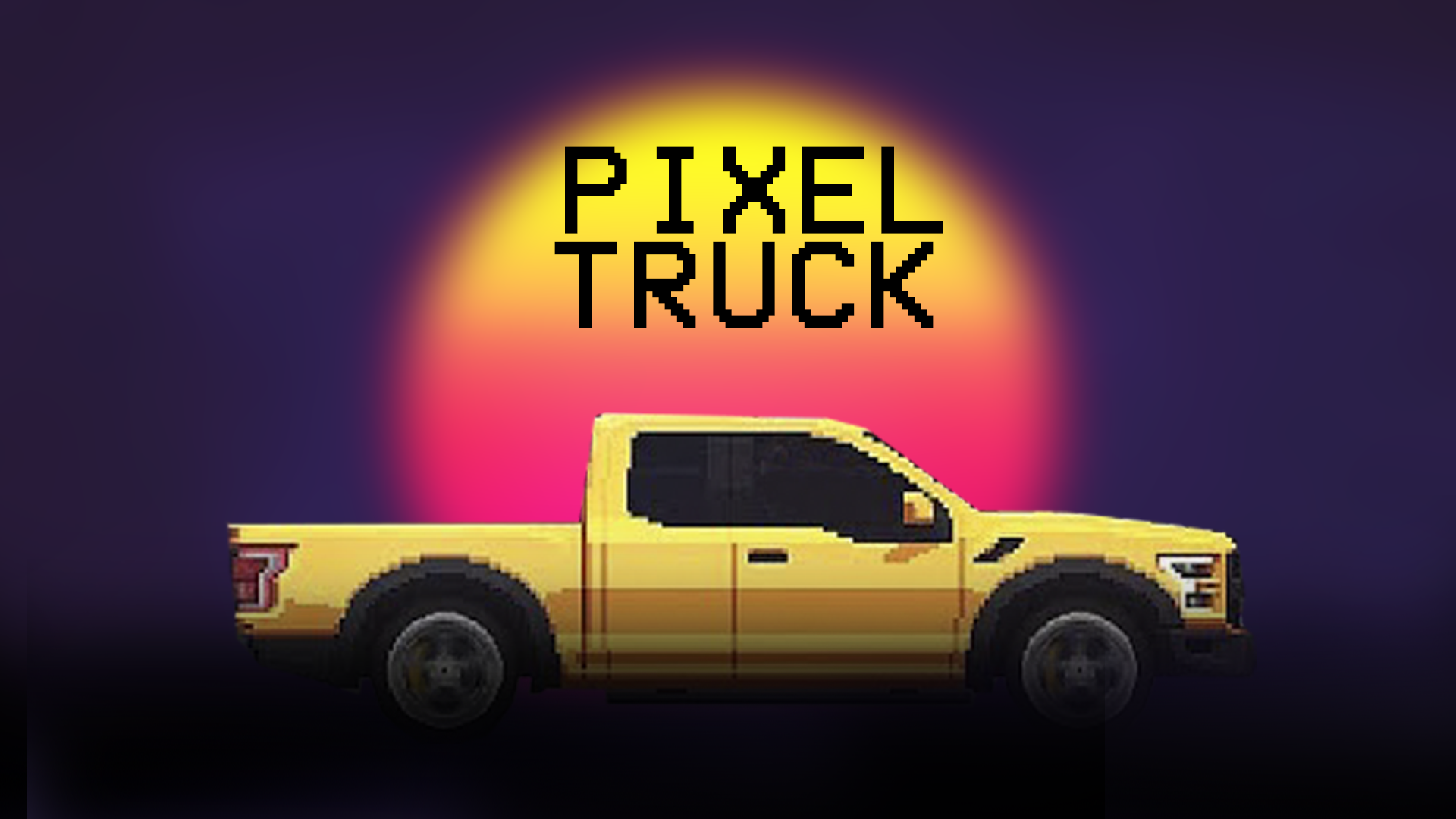 Pixel Truck Game Screenshot