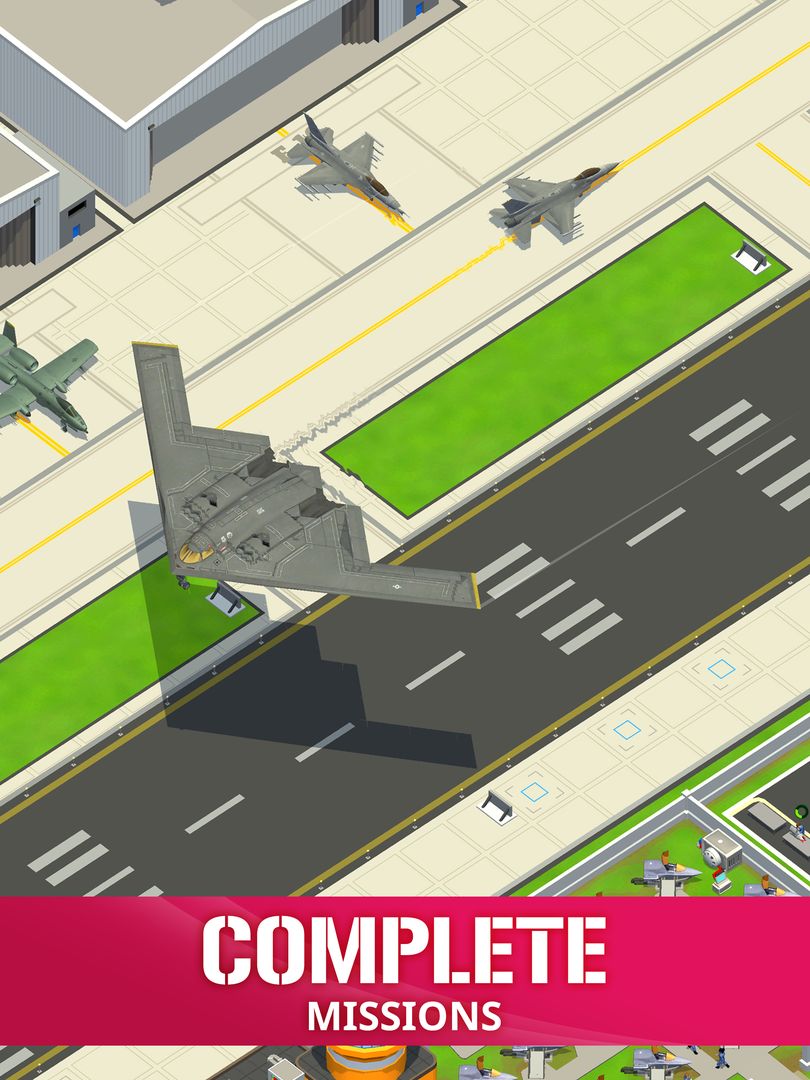 Idle Air Force Base screenshot game