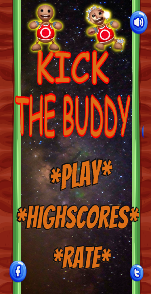 Cuplikan Layar Game kick the hero buddy