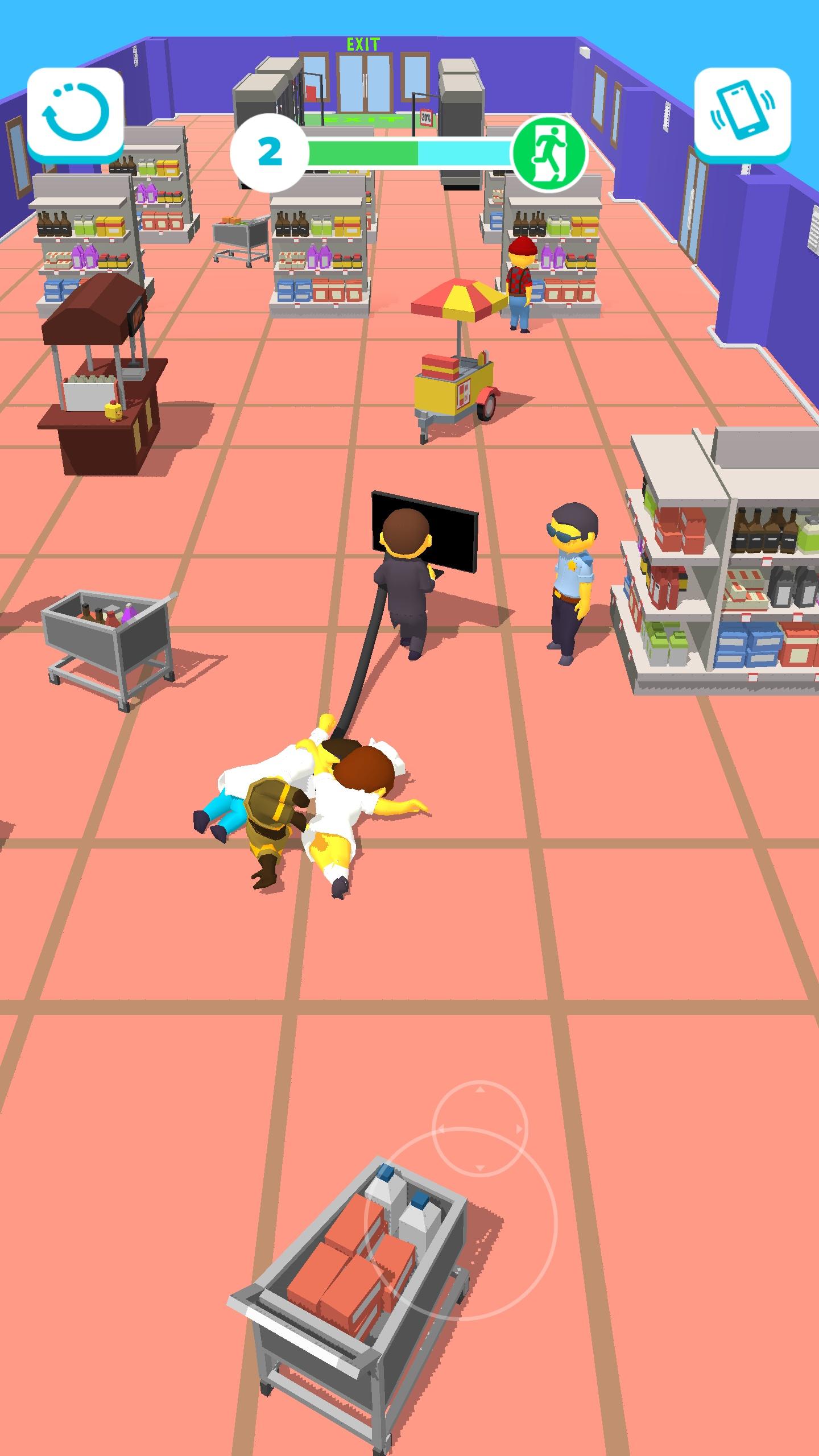 Supermarket Escape Game Screenshot