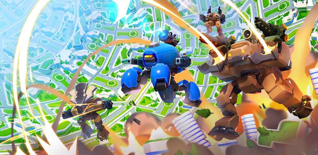Banner of Little Big Robots. Mech Battle 2.0.0
