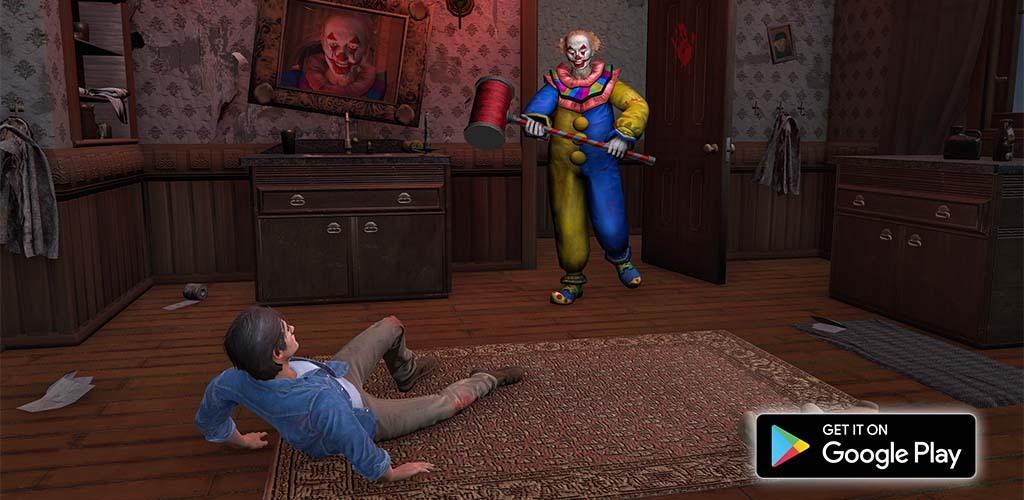Banner of Scary Clown - Horror Game 3D 1.9