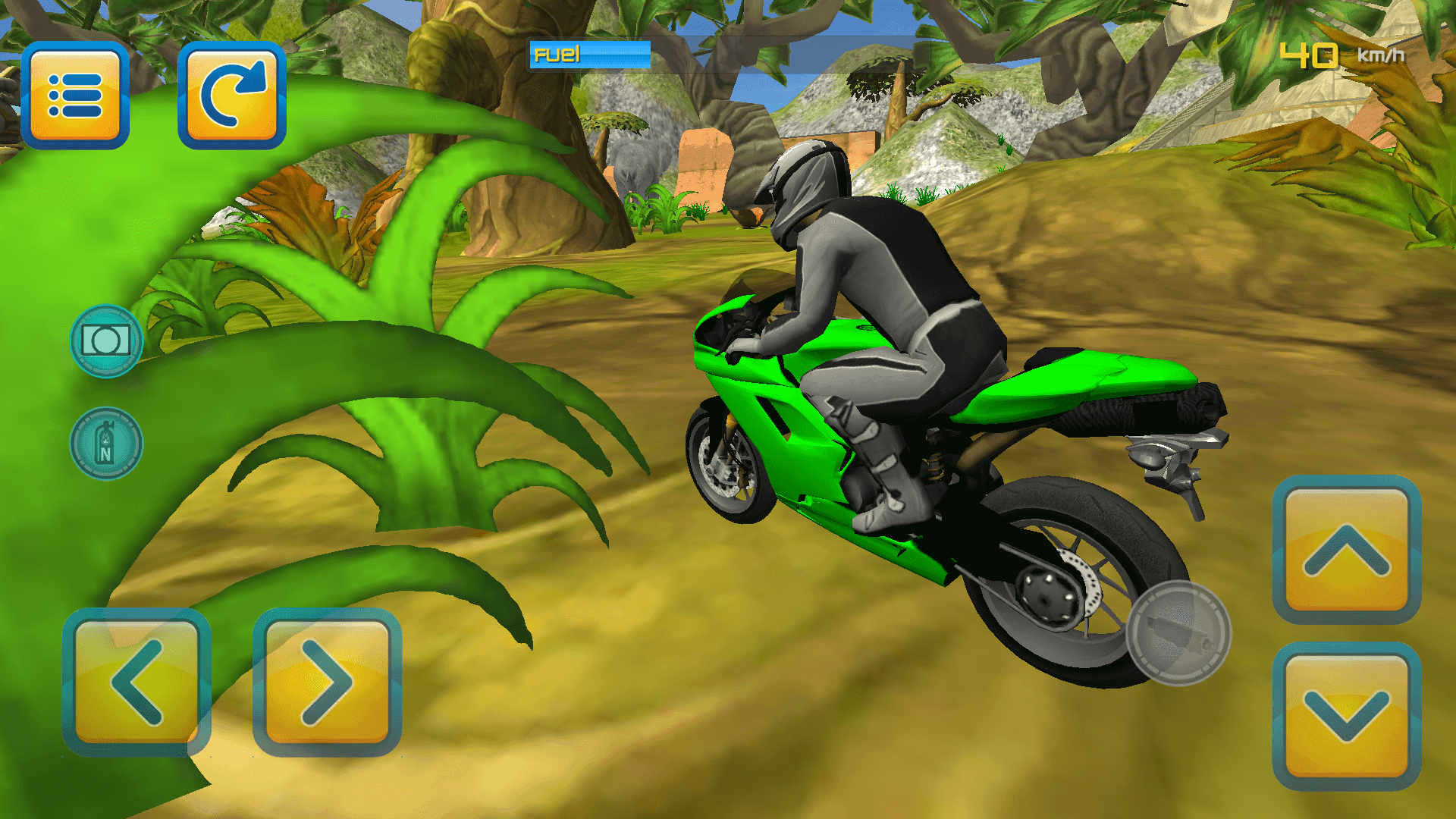 Screenshot 7 of Jungle Motorbike Jumping 3D 