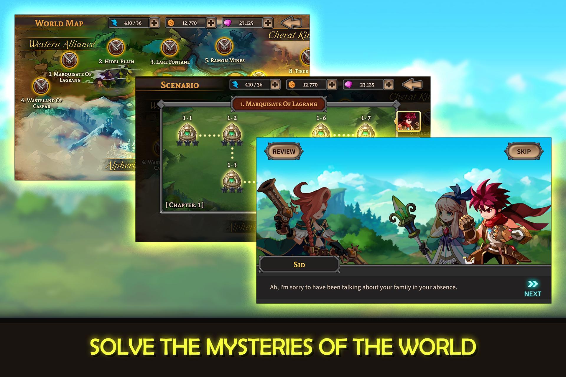 Tactics Saga Game Screenshot