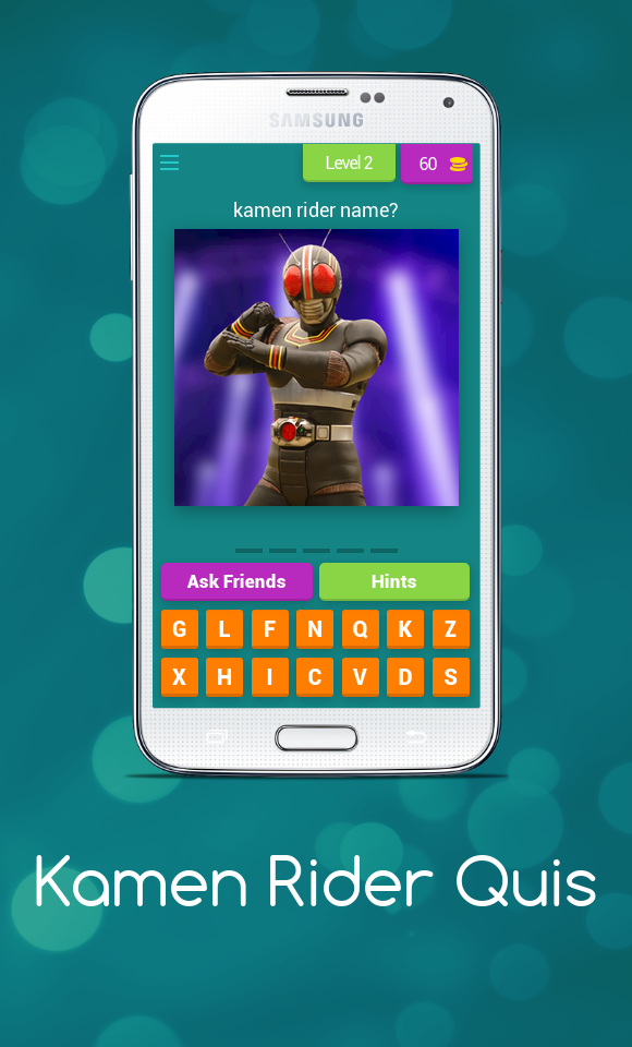 Kamen Rider Quis Game Screenshot