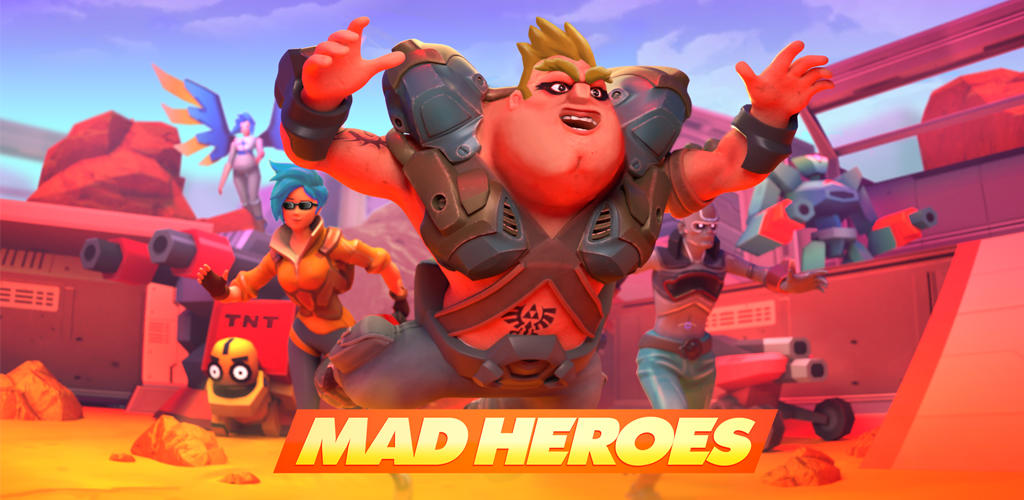 Banner of Mad Heroes - Frag Hero Shooter 1.9