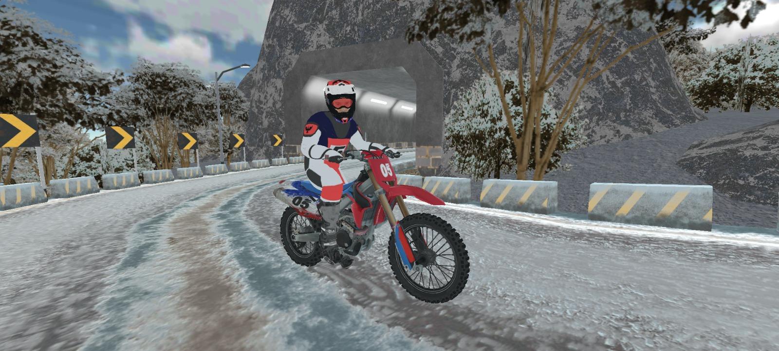 Motocross Racing Simulator Game Screenshot