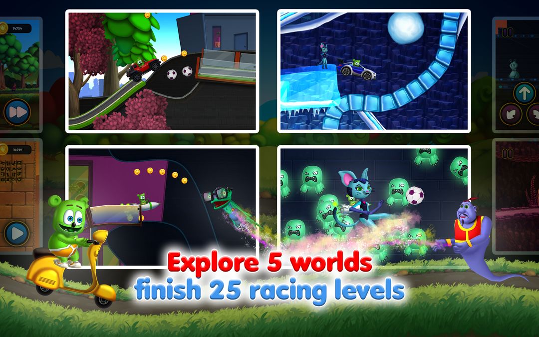 GummyBear and Friends speed racing screenshot game