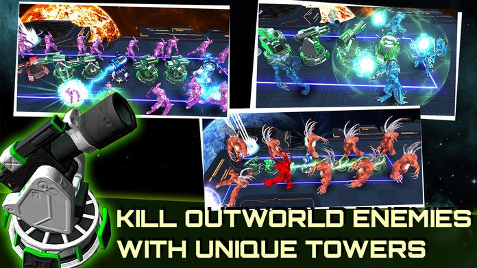 Tower Defense: Alien Demons TD screenshot game