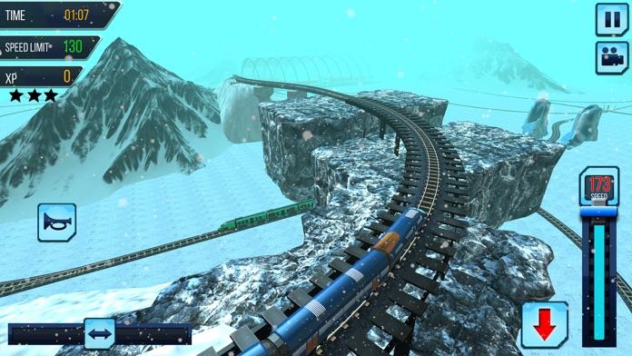 Subway Bullet Train Driving 3D Game Screenshot