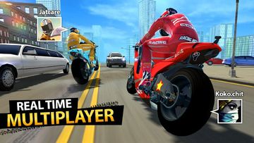 Highway Moto Rider - Bike Game Game Screenshot
