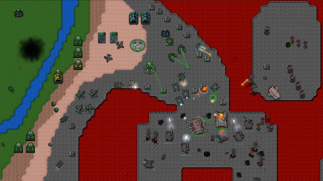Screenshot of Rusted Warfare - Demo