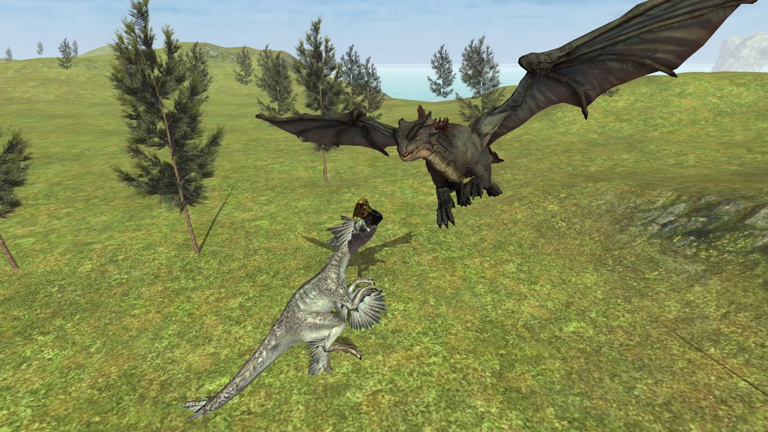 Flying Fury Dragon Simulator ภาพหน้าจอเกม
