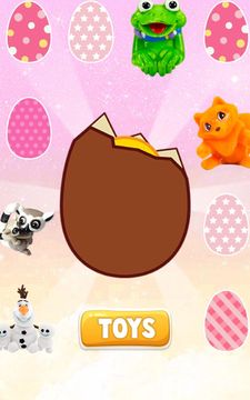 Скриншот игры Surprise Eggs for Girls