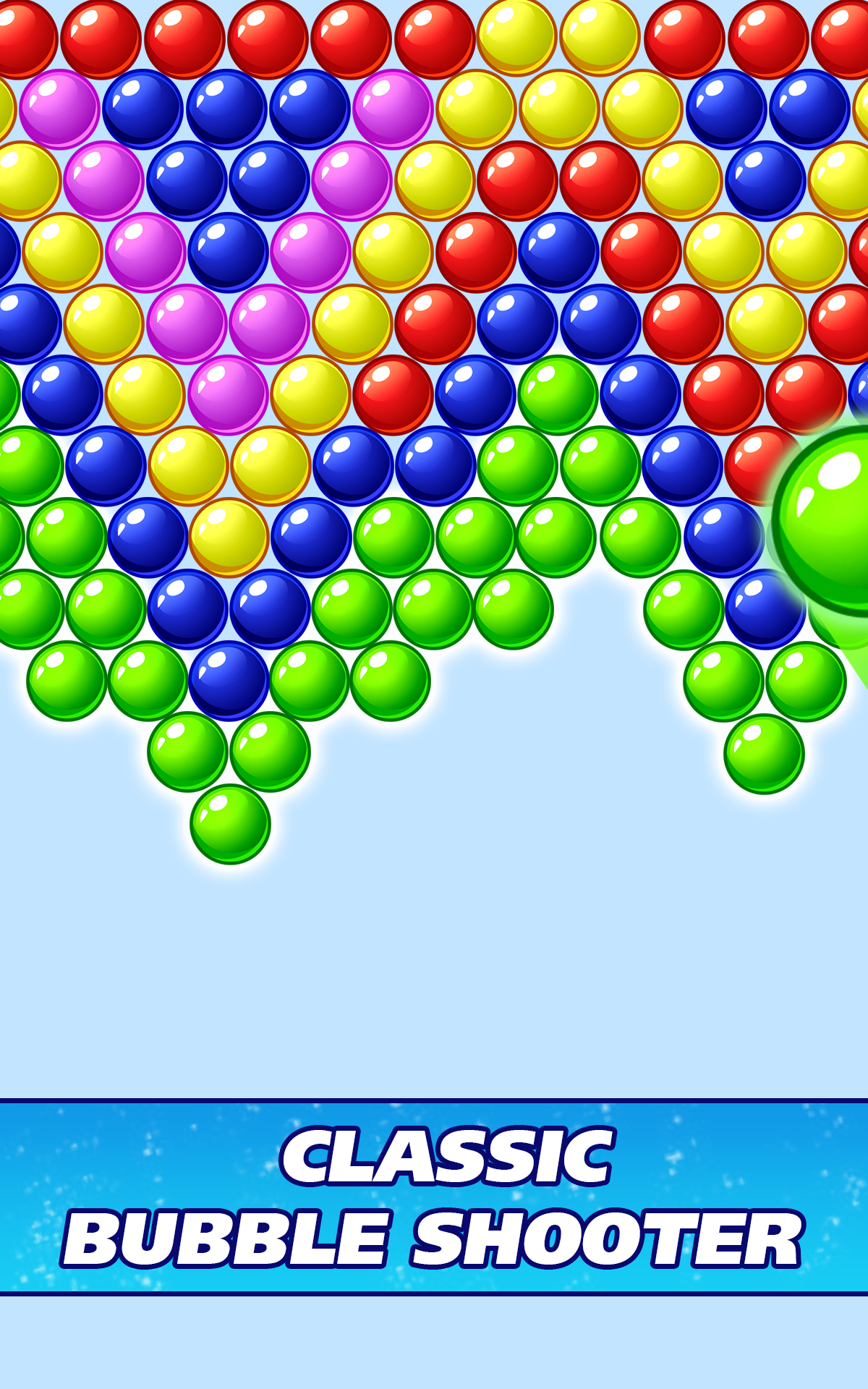 バブルシューティング ゲームのスクリーンショット