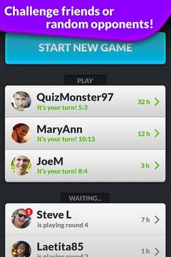 True or False: Quiz Battle Game Screenshot