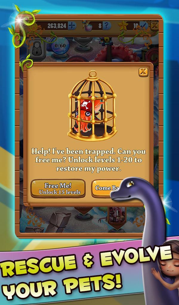 Bubble Pop - Ocean Adventure Game Screenshot