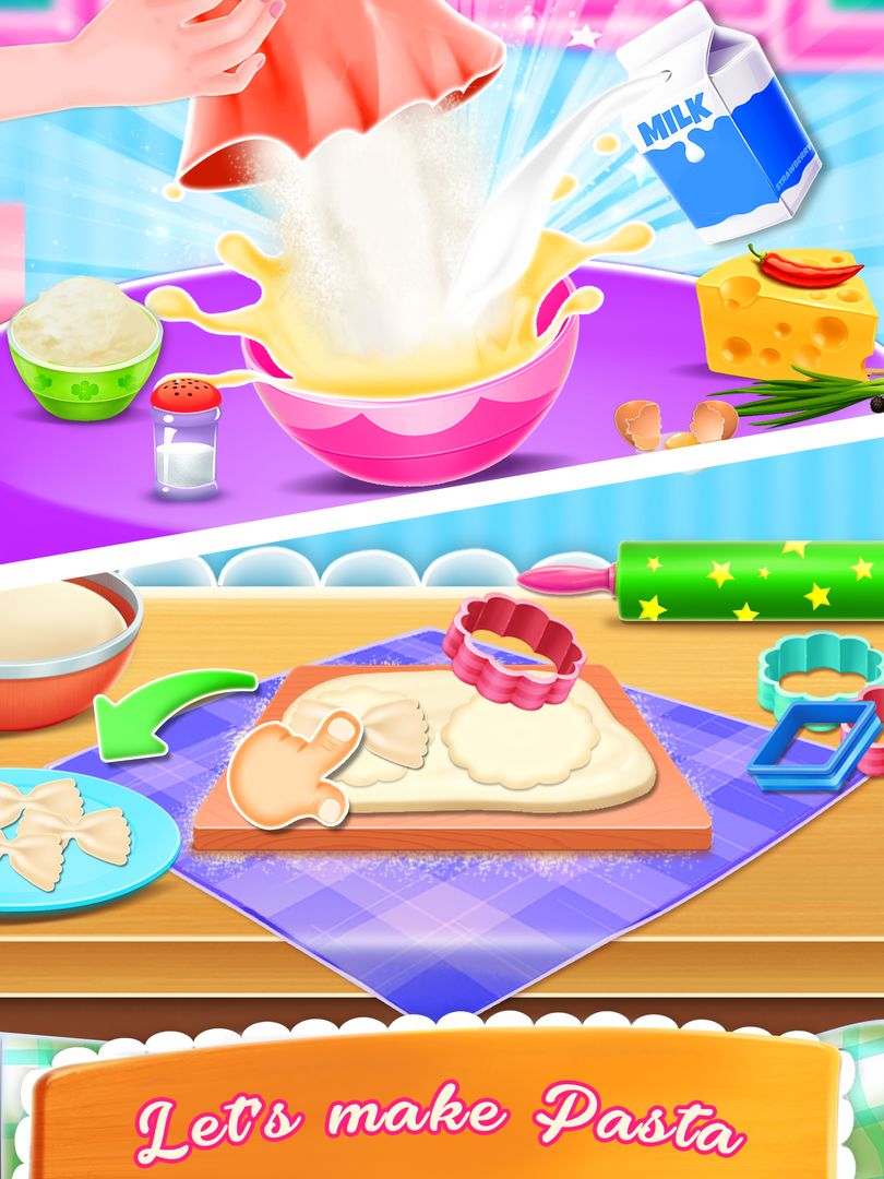 Make Pasta Cooking Girls Games screenshot game