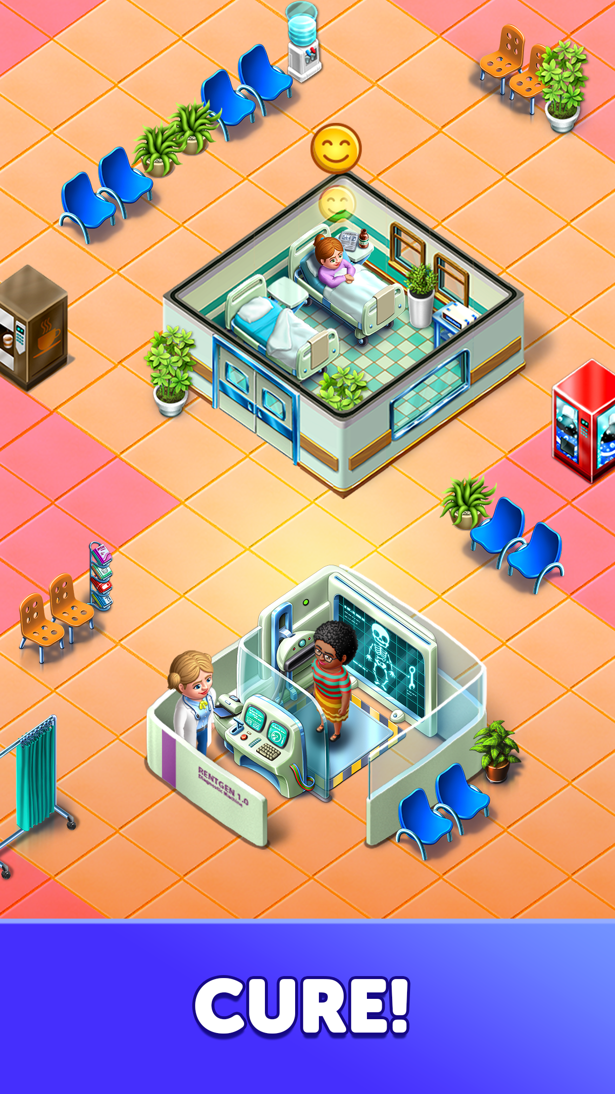 Cuplikan Layar Game My Hospital: Decorate and Heal