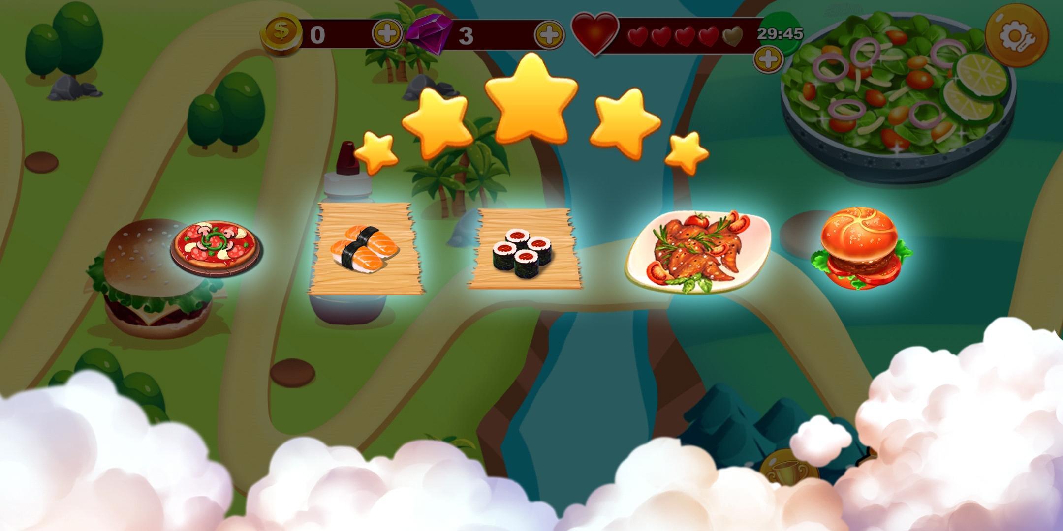 Cuplikan Layar Game Cooking Delicious