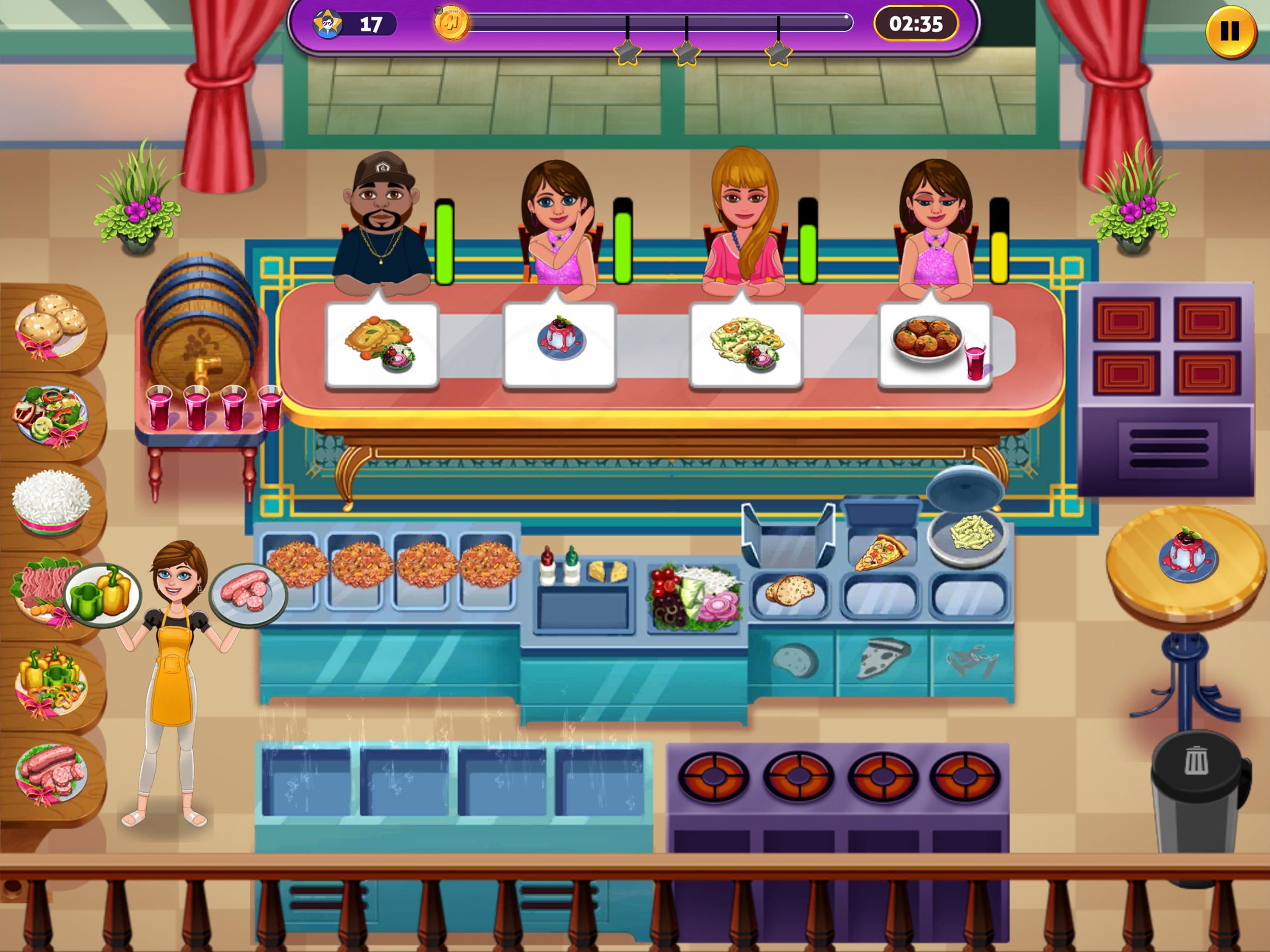 Screenshot of Celeb Chef: Cooking Star