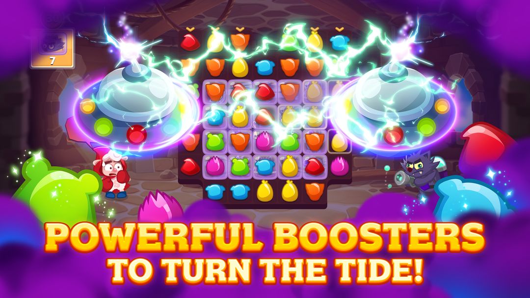 Screenshot of Tower Masters: Match 3 game