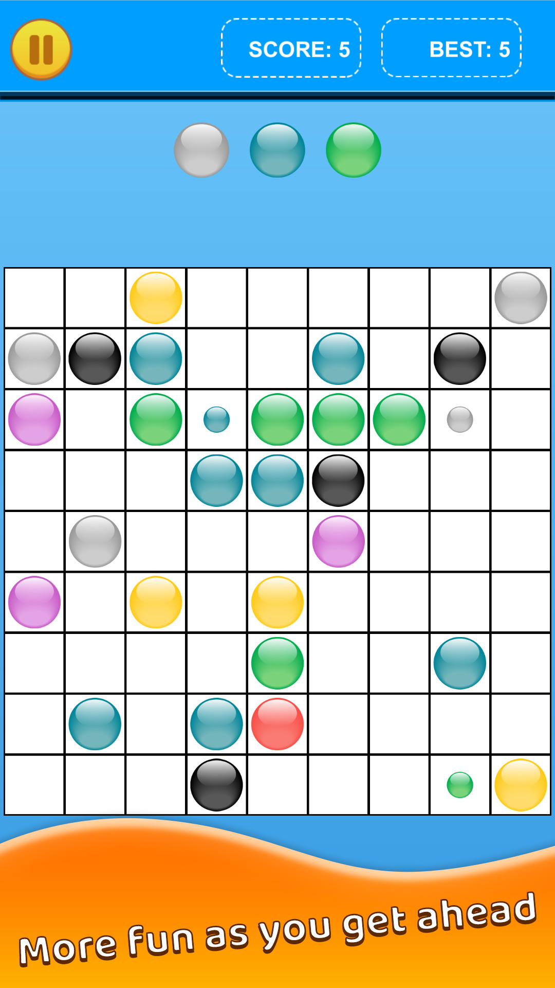Color Lines - Brain game for Android/iOS - TapTap