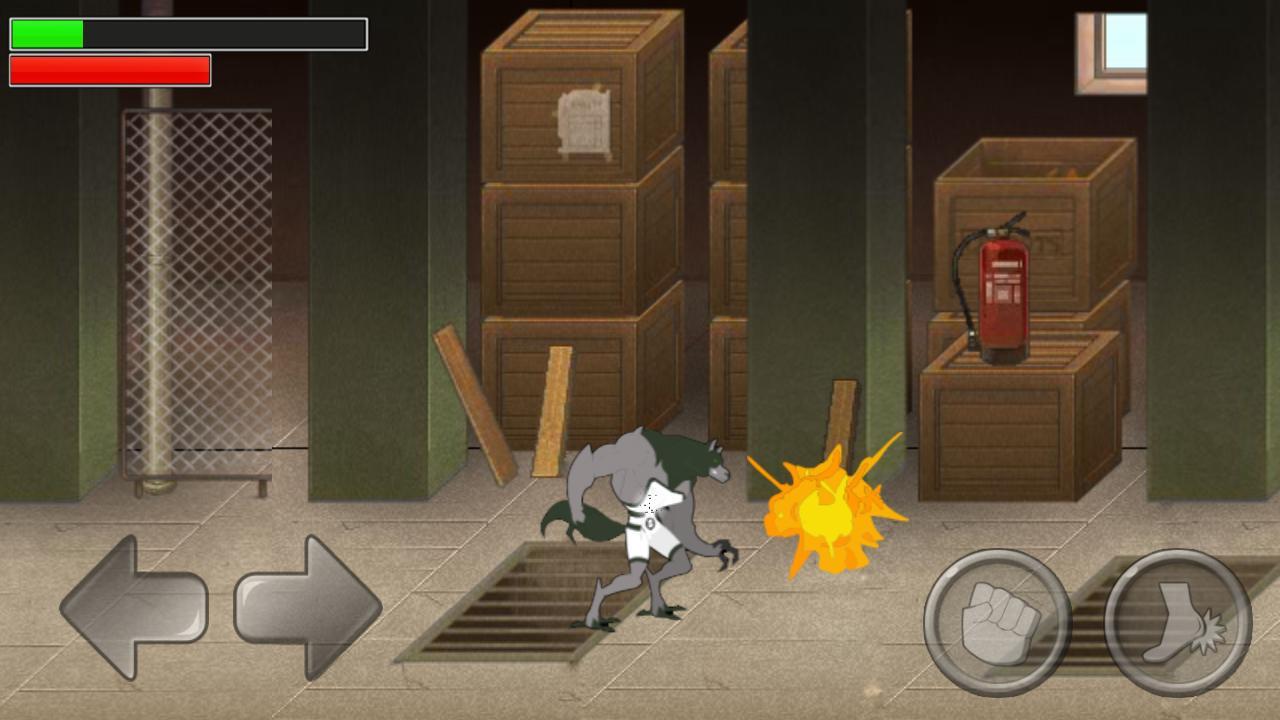 Alien Ben Blitzwolfer Lycan Game Screenshot