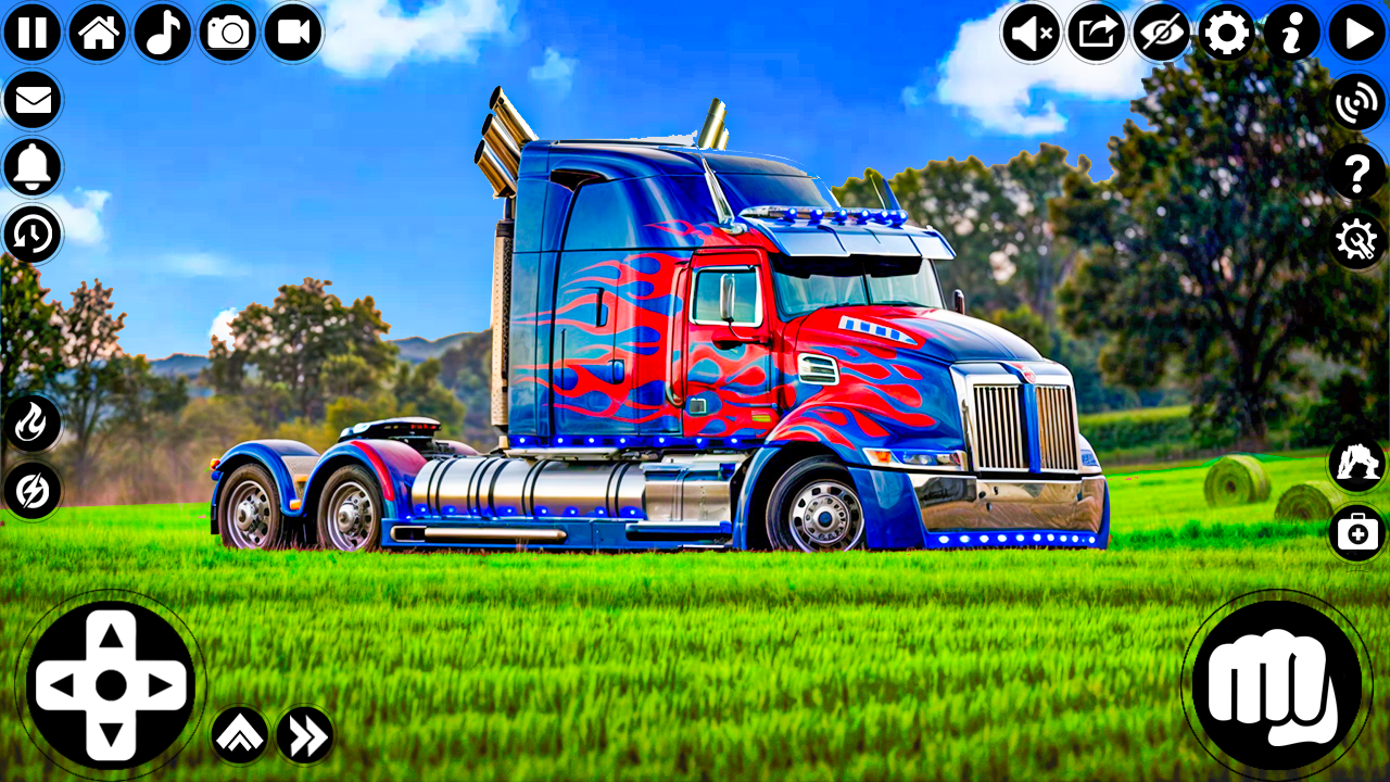 Robot Transform Car Games Game Screenshot