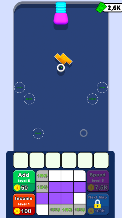 Captura de Tela do Jogo Draw And Bounce!