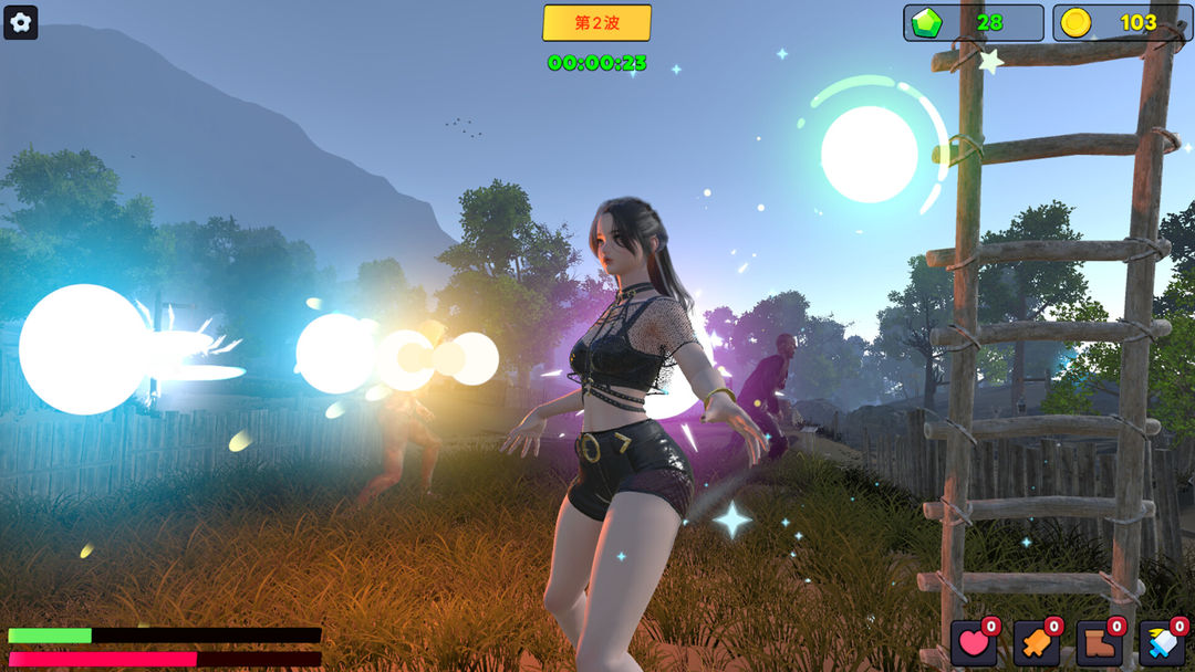 Screenshot of Zombie apocalypse survivor