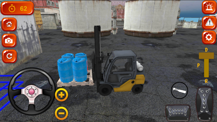 Screenshot of Forklift Simulator Driving
