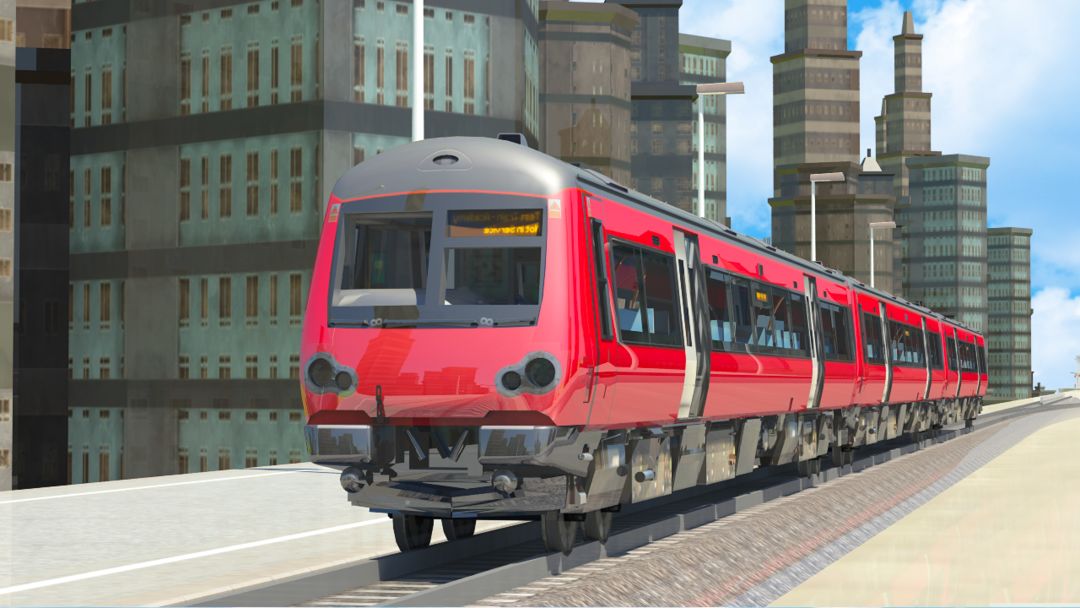Screenshot of Euro Train Simulator 2017 Free
