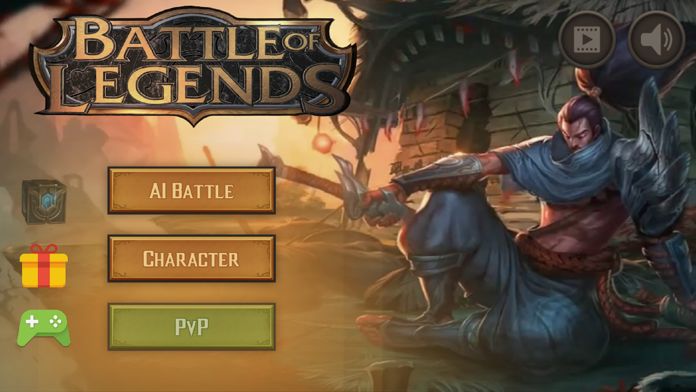 Battle of Legend 게임 스크린 샷