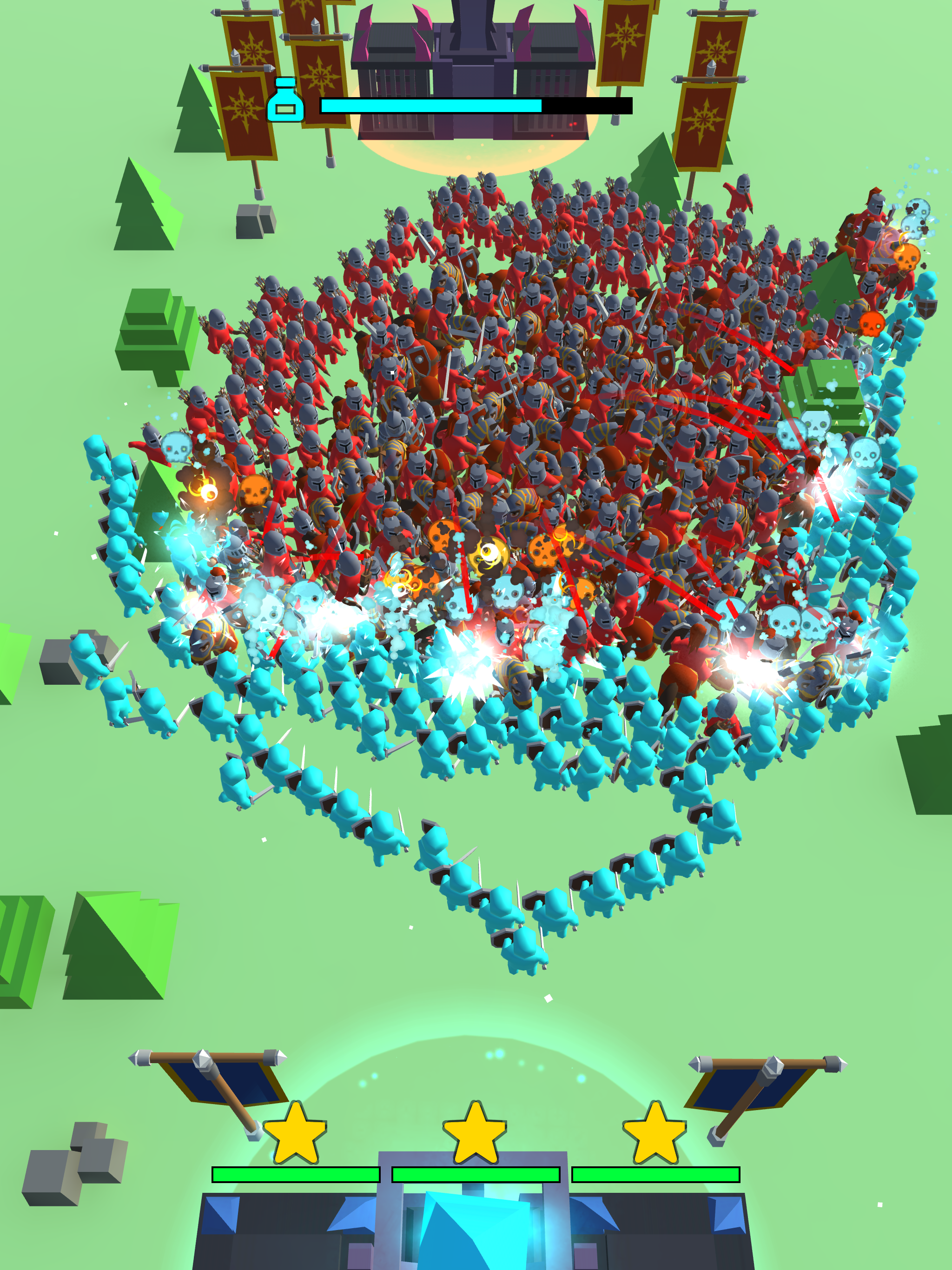 Draw Defence Game Screenshot