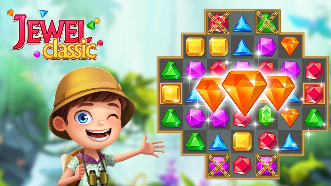 Jewels Classic - Crush Jewels screenshot game