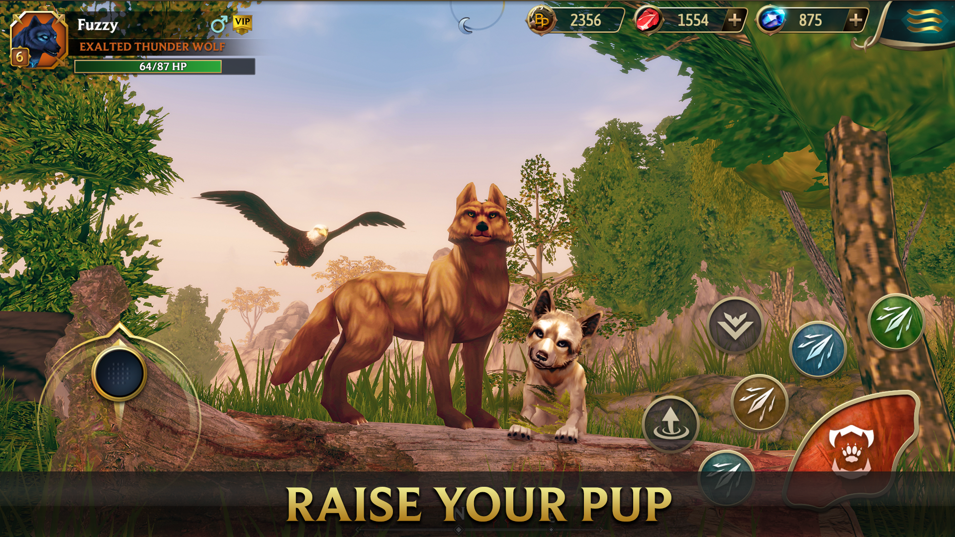 Wolf Tales - Wild Animal Sim Game Screenshot
