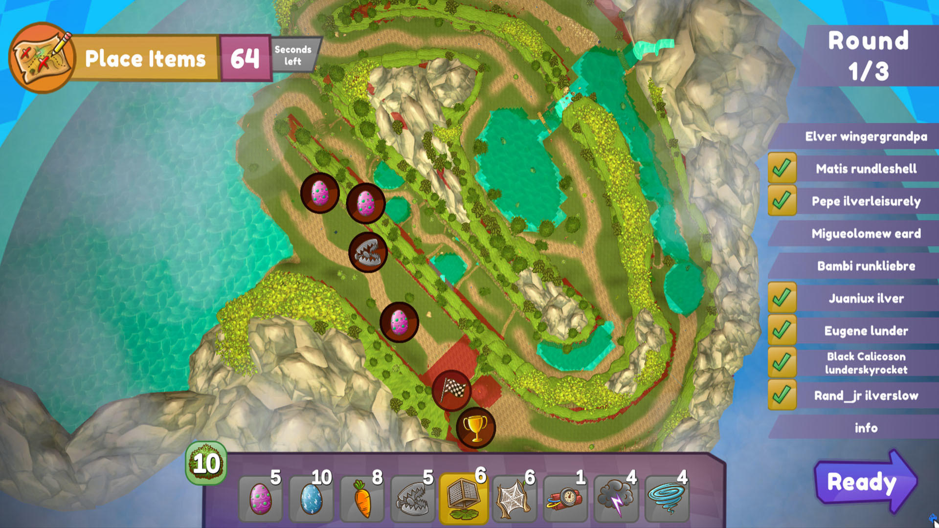 Screenshot of Running Fable