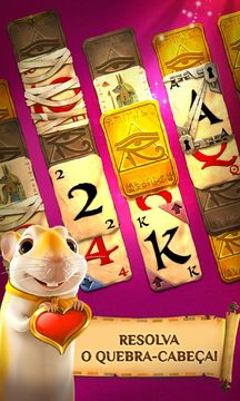 Captura de Tela do Jogo Pyramid Solitaire Saga