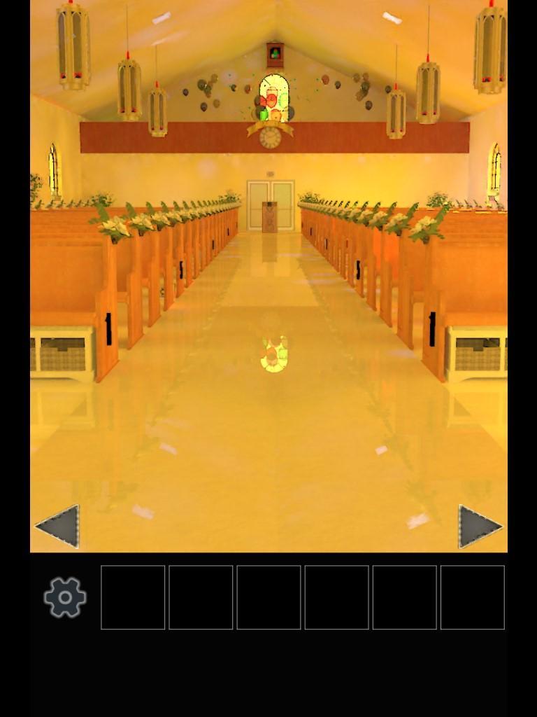 Screenshot of Escape from the wedding hall.