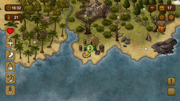 무인도 생존 100일 게임 스크린샷