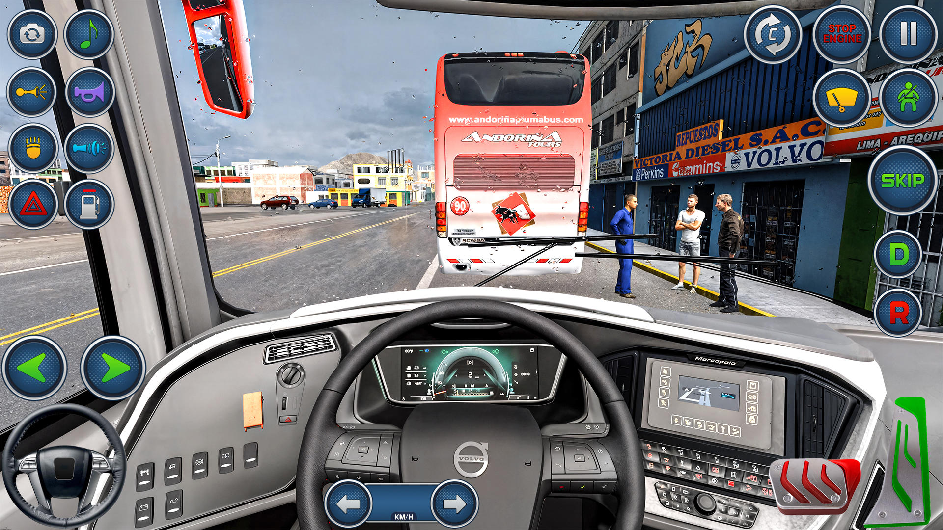 City Bus Driving -Offroad Bus Game Screenshot