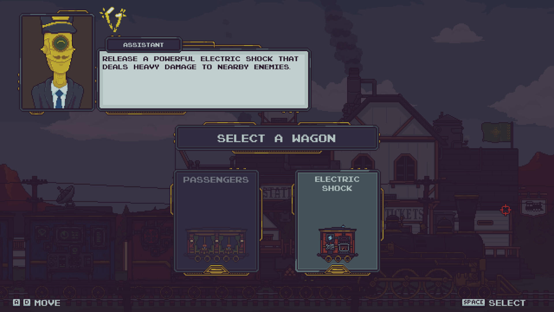 Screenshot of Railpunk Mayhem