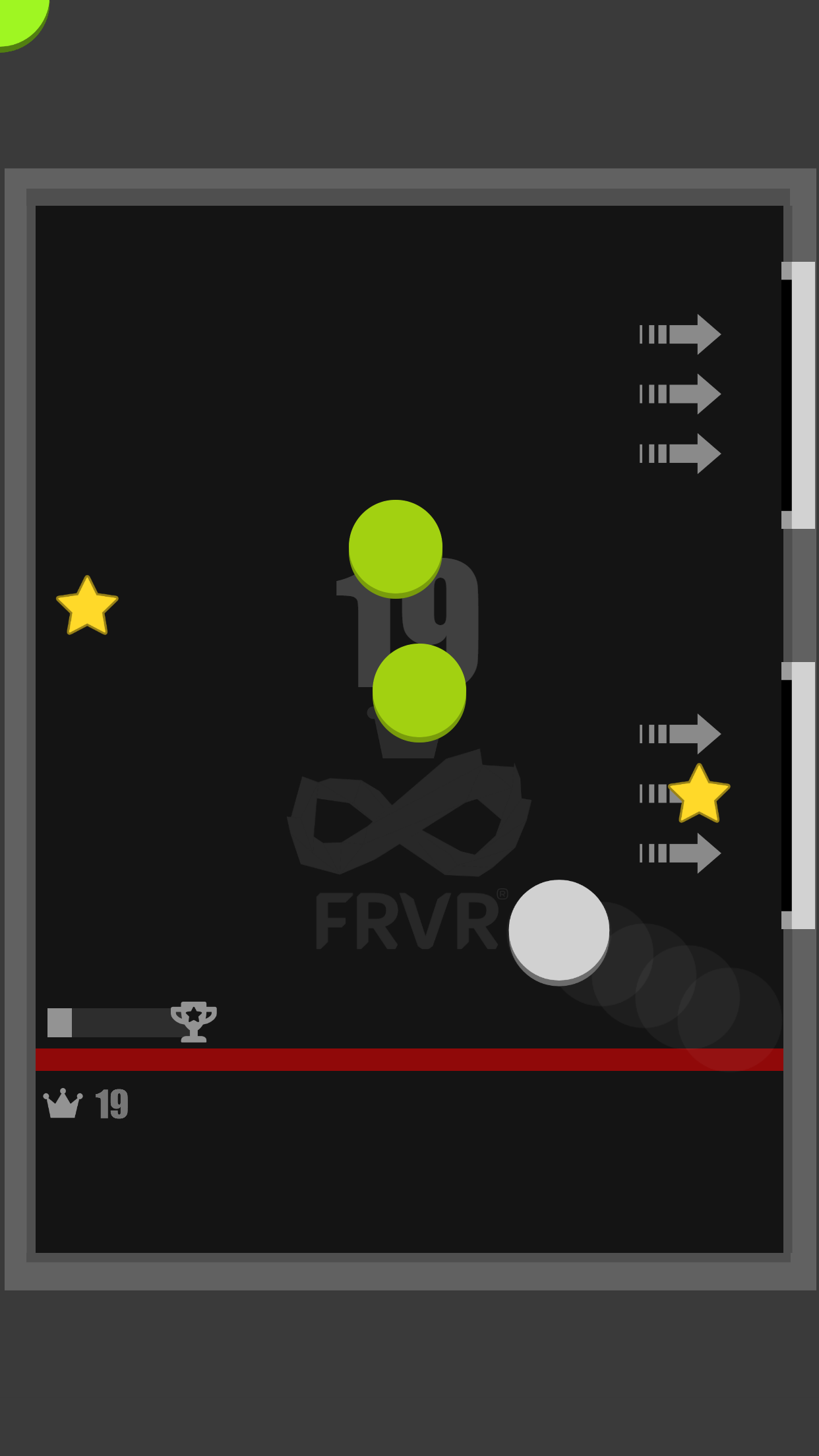Air Hockey FRVR ゲームのスクリーンショット