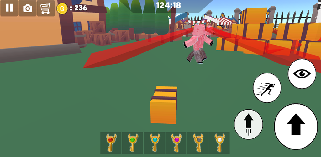 Cuplikan Layar Game Escape pig house hide and seek